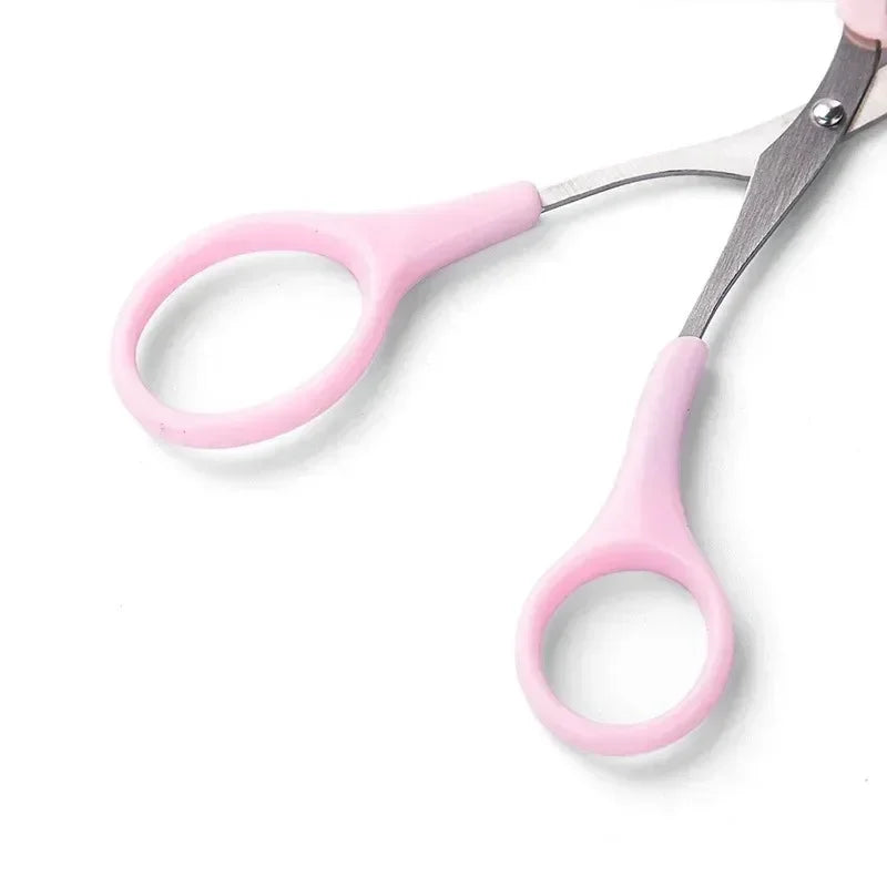 Eyebrow Scissors with Built-In Comb