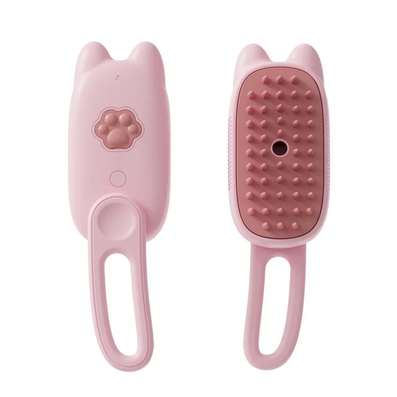 Pet Steam Brush – Clean, Groom & Relax