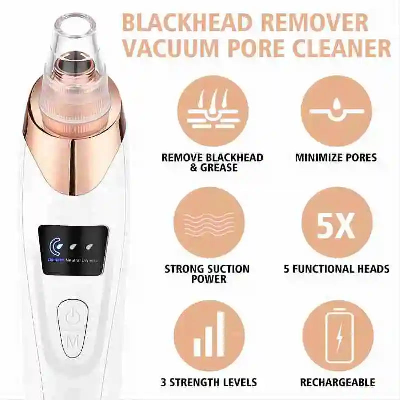 Pro Blackhead Vacuum – Deep Clean, Pore Perfect