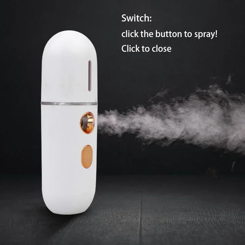Mini Nano Facial Mister – Instant Hydration On the Go