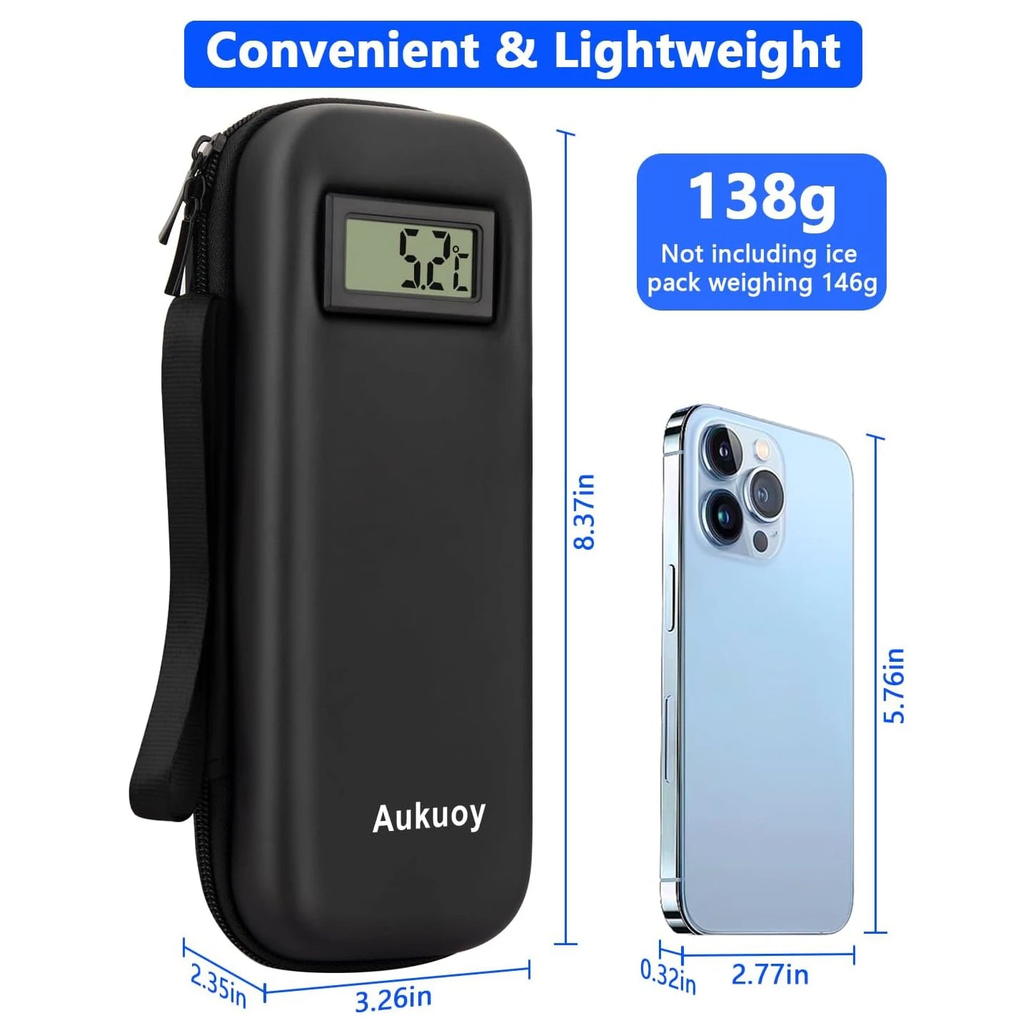 Insulin Cooler Travel Case
