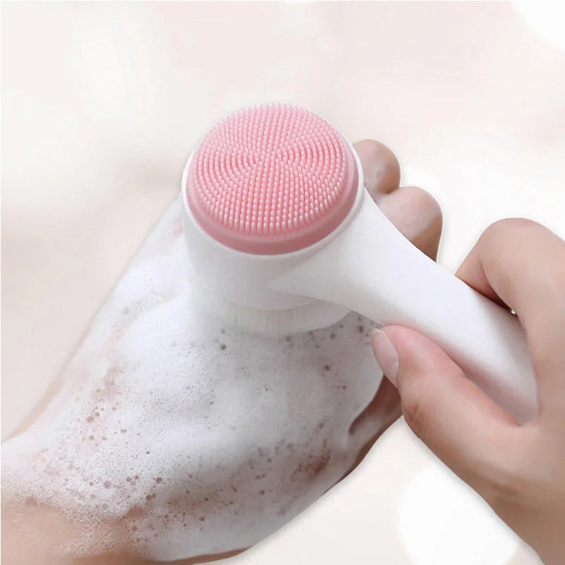 3D Silicone Face Brush – Deep Clean, Gentle Glow