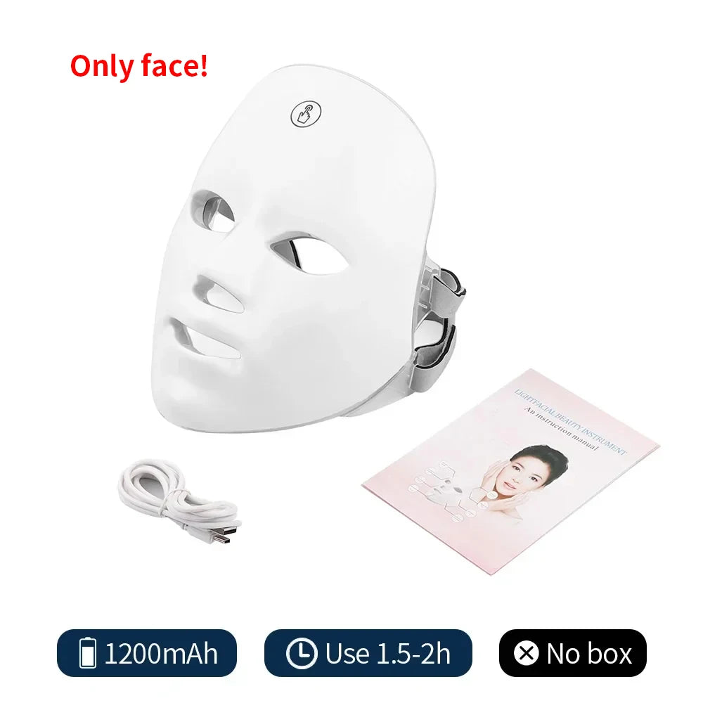 7-Color LED Face & Neck Mask – Lift, Glow, Rejuvenate