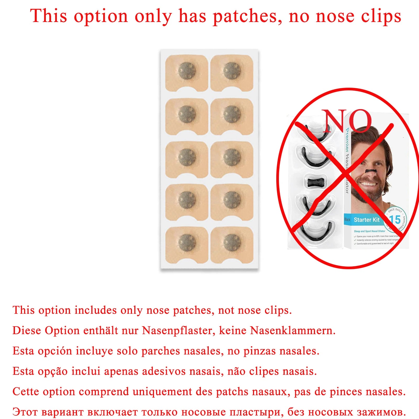 Anti-Snoring Nasal Breathing Kit