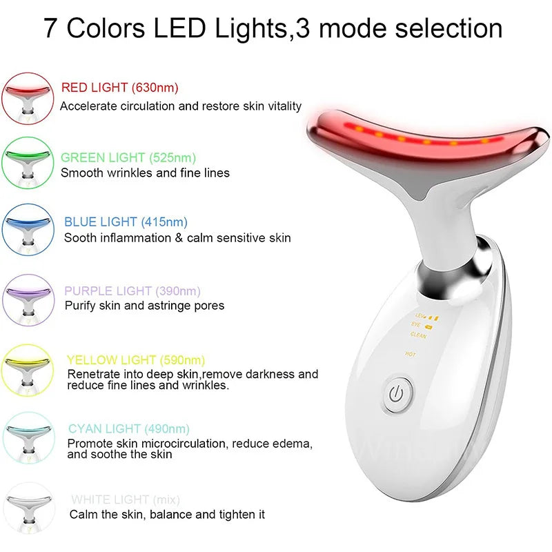 Red Light Therapy Facial MassagerProduct Description: