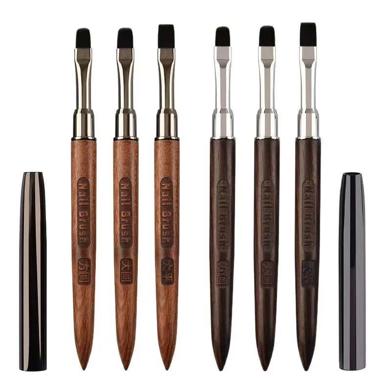 Sandalwood Nail Art Brush Set