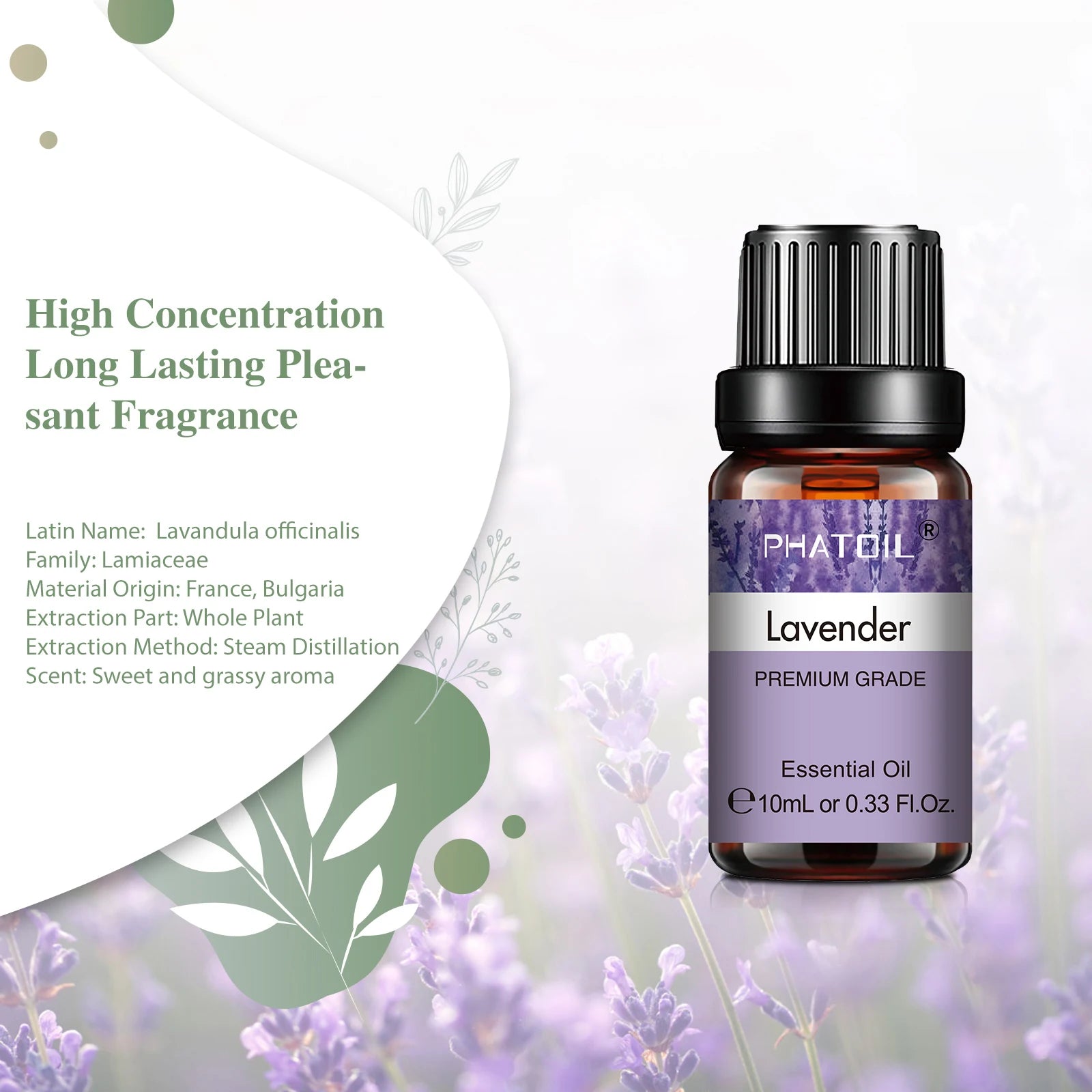 🌿 PHATOIL Natural Essential Oil – 10ml