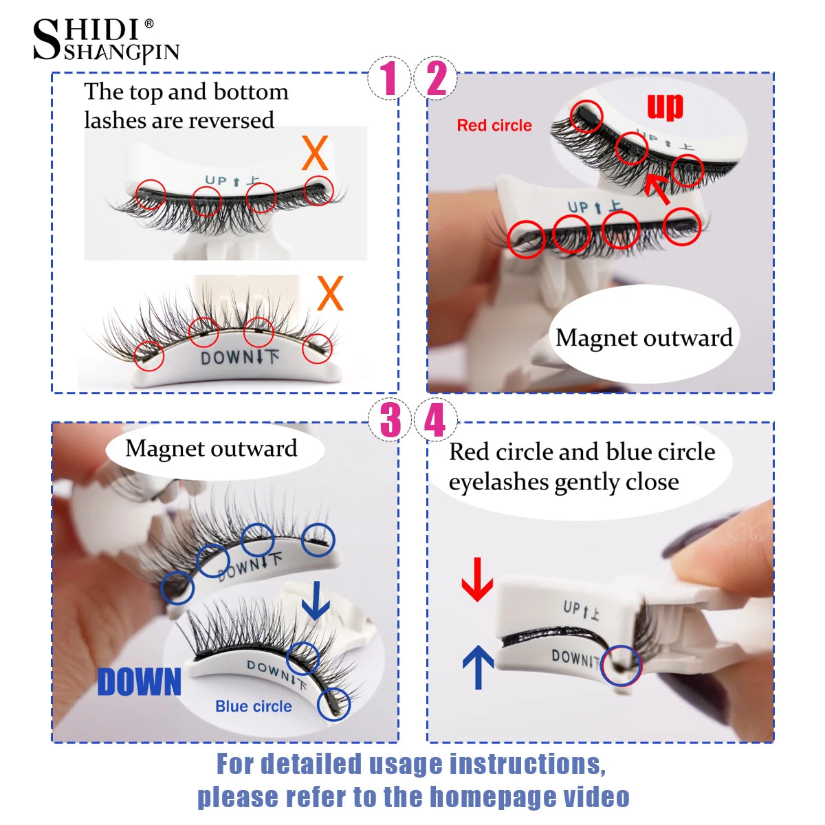 Magnetic Mink Lashes Set