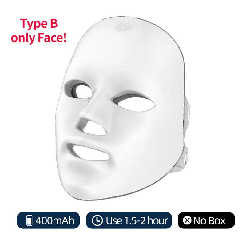 7-Color LED Face & Neck Mask – Lift, Glow, Rejuvenate