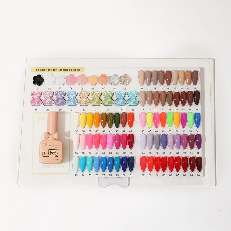 JR 9PCS Gel Nail Polish Set